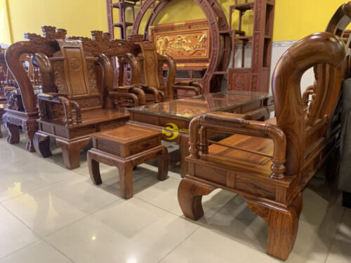 Bo ban ghe tan thuy hoang cot 12 go huong 6 mon BBG445 2