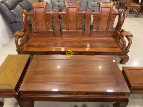 Bo ban ghe tan thuy hoang cot 12 go huong 6 mon BBG445 3