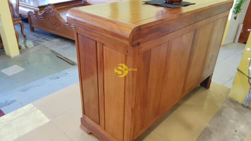 Tủ tivi gỗ gõ đỏ 1,3m-TTV113 - Hình ảnh 6