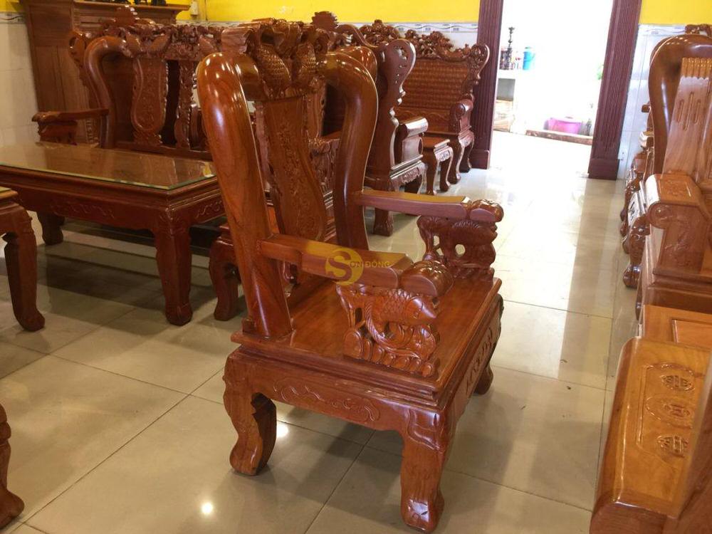 bo ban ghe cham ca chep BBG55 5
