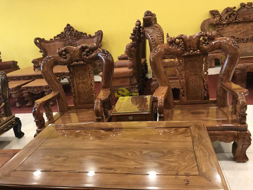 bo ban ghe cham dao go huong tay 14 13