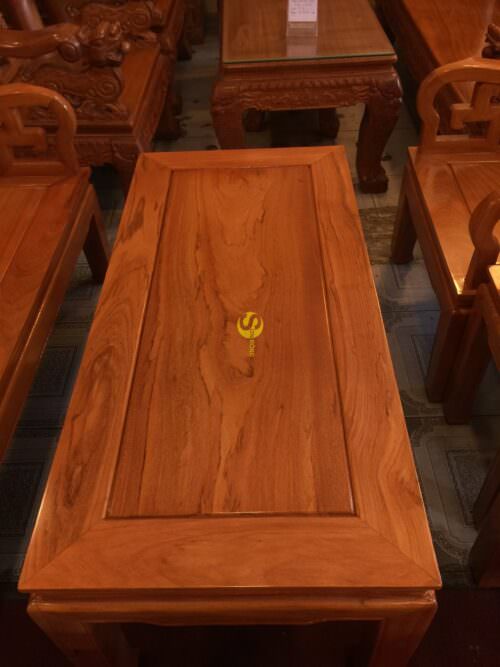 Bộ bàn ghế kiểu hồng công gỗ gõ đỏ - BBG218 - Hình ảnh 3