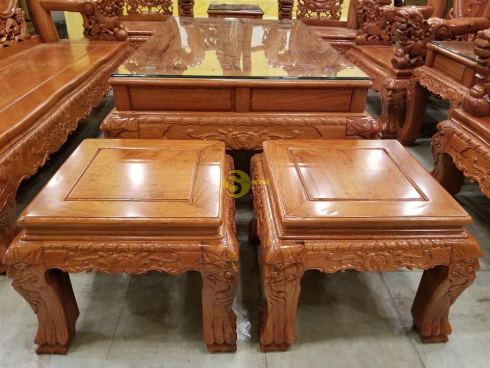 bo ban ghe nghe dinh go huong da 5