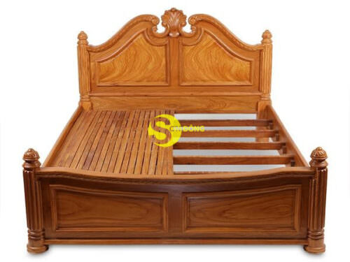 Giường ngủ gỗ gõ đỏ – GN07