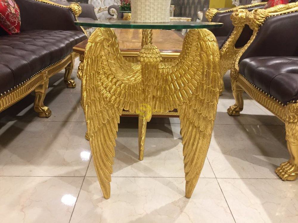 sofa than thoai co dien dat vang SF09 17