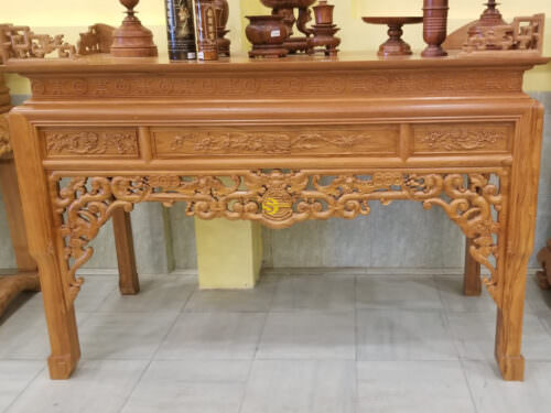 Bàn thờ gõ đỏ 1.97m-SD98 - Ảnh 3