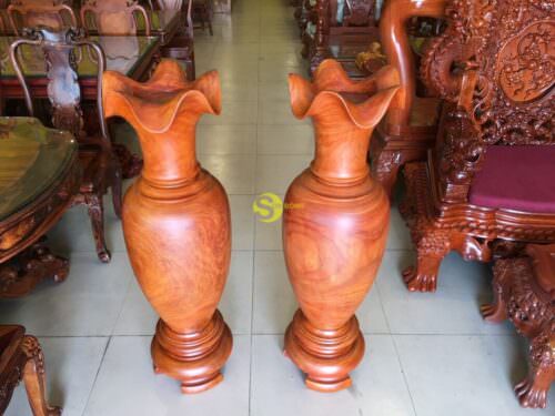 Lục bình gỗ hương cao 1m2 - LBM120 - Ảnh 7