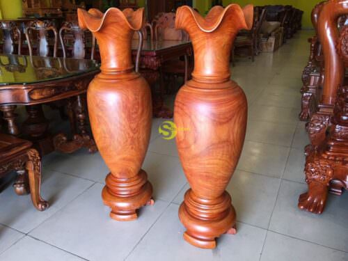 Lục bình gỗ hương cao 1m2 - LBM120 - Ảnh 6