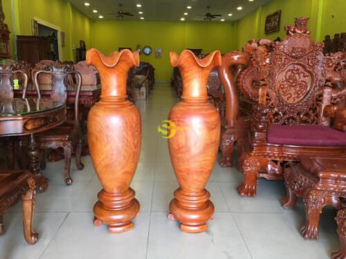 Lục bình gỗ hương cao 1m2 - LBM120 - Ảnh 3