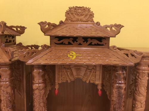 Bàn thờ ông địa căm xe mái ngói 50 - SD45 - Hình ảnh 5