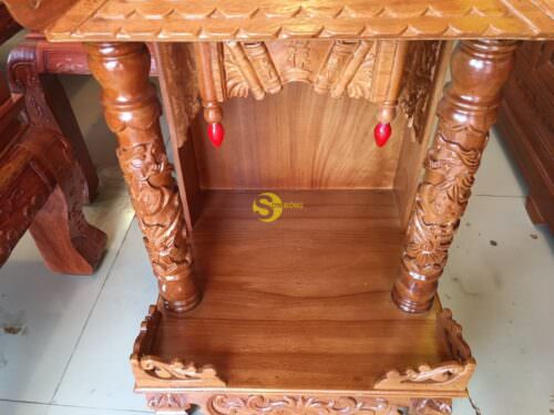 Bàn thờ ông địa căm xe mái ngói 50 - SD45 - Hình ảnh 8