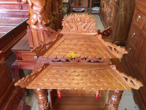 Bàn thờ ông địa căm xe mái ngói 50 - SD45 - Hình ảnh 9