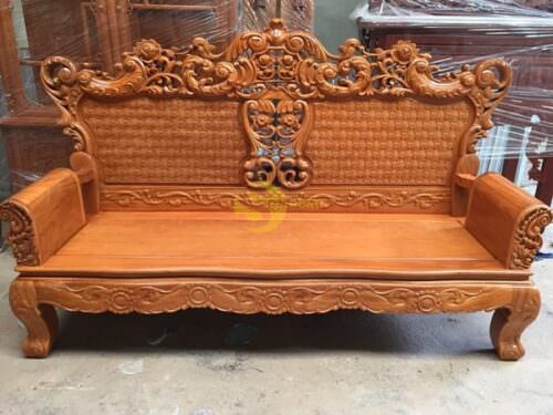 Bộ bàn ghế kiểu hoàng gia,gỗ gõ đỏ 6 món-BBG343 - Ảnh 3