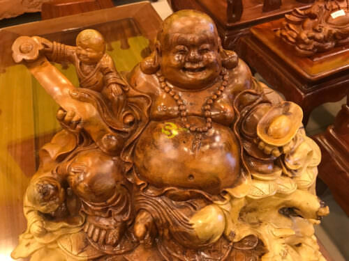 Di lạc gỗ nu hương -DL7607 - Hình ảnh 2