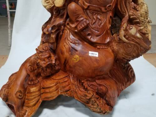 Di lặc tứ linh gỗ hương - DL1301 - Hình ảnh 7