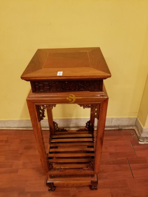 Đôn lồng đèn cao gỗ hương 80cm - DG001 - Hình ảnh 6