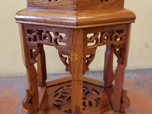 don luc giac go huong 40cm DG011 3
