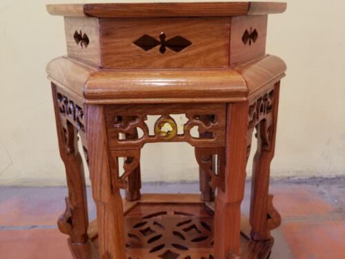 don luc giac go huong 40cm DG011 5