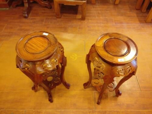 Đôn xòe gỗ hương cao 70x30cm -DG008A 6 don xoe go huong 70cm DG008A 1