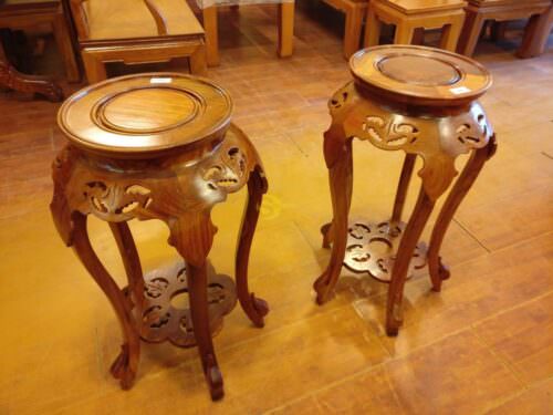 Đôn xòe gỗ hương cao 70x30cm -DG008A 7 don xoe go huong 70cm DG008A 3