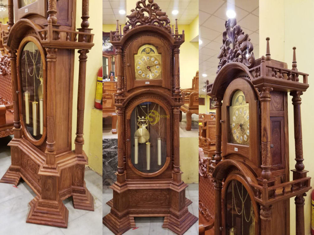 Trọn bộ nội thất phòng khách cổ điển VIP 38 dong ho thap DH13 5
