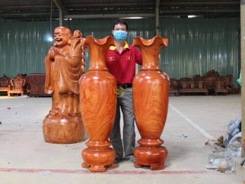Lục bình gỗ hương cao 1,4m-LB140 10 luc binh huong 1m4 LB140 8