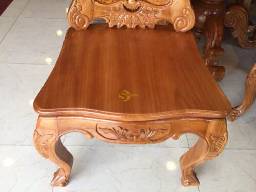 Ghế ăn gõ đỏ mẫu-GA22 - Hình ảnh 3