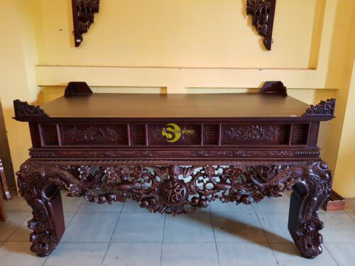 Sập mai điểu gỗ gụ - MSD169 - Hình ảnh 7