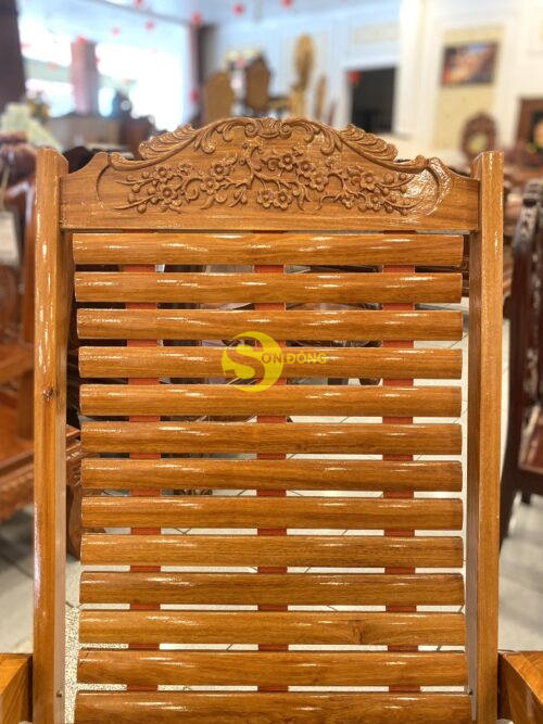 Ghế lười gỗ căm xe - BBG76 - Ảnh 6