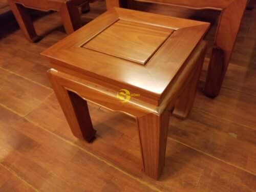 Bộ bàn ghế cuốn thư ngũ phúc - BBG220 - Hình ảnh 8