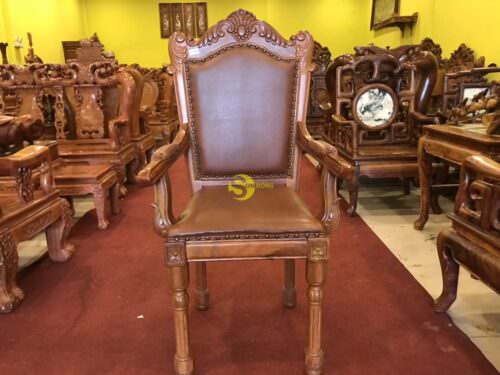 Ghế làm việc bọc da - GGD02 - Hình ảnh 6