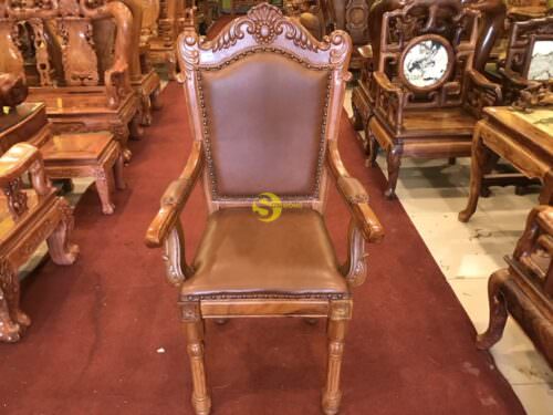 Ghế làm việc bọc da - GGD02 - Hình ảnh 4