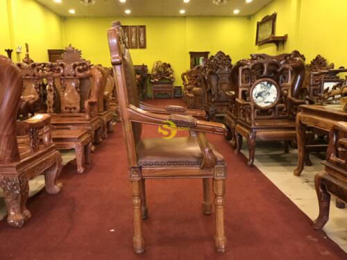 Ghế làm việc bọc da - GGD02 - Hình ảnh 2