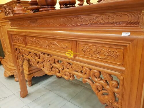 Bàn thờ ngũ phúc gỗ gõ đỏ 1,76m-SD96 - Hình ảnh 4