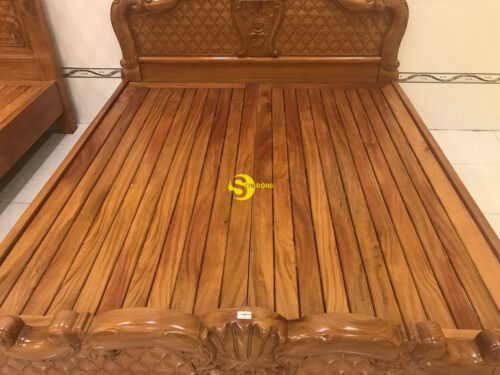 Giường ngủ hoa hồng cổ điển GN18A