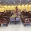 Bàn ghế gỗ cẩm lai | bộ sơn thuỷ chân 12  vân xưa đẳng cấp-BBG1441