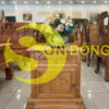 Tủ đầu giường gõ đỏ 1 cánh TDG10