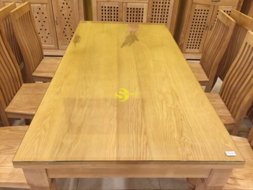 Bàn ăn gỗ sồi chữ nhật Lớn 6 ghế - LCMBBA04 - Hình ảnh 8
