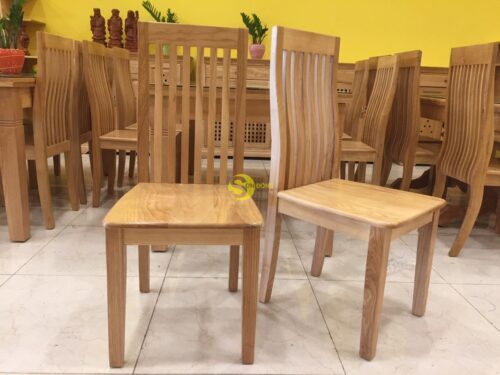 Bàn ăn gỗ sồi chữ nhật Lớn 6 ghế - LCMBBA04 - Hình ảnh 6