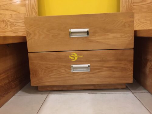 Tủ đầu giường gỗ sồi 2 hộc - LCMTDG02 - Ảnh 4