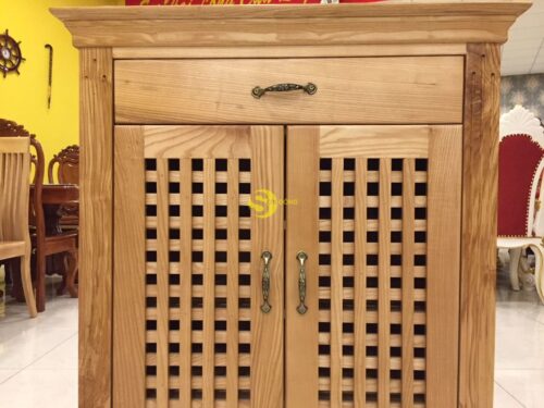 Tủ giày dép gỗ sồi giá rẻ LCMTG01 - Ảnh 2