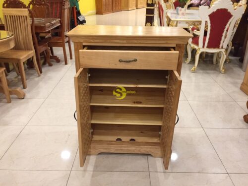 Tủ giày dép gỗ sồi giá rẻ LCMTG01 - Ảnh 6