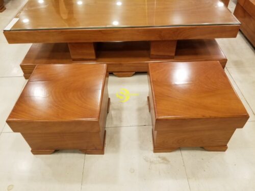 Bộ sofa kiểu Nhật gõ đỏ 6 món BBG431 - Ảnh 11