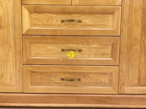 Tủ quần áo gỗ sồi LCMTU04