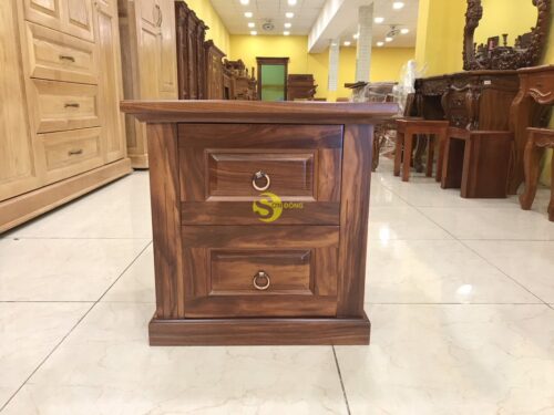 Tủ đầu giường cẩm 2 hộc kéo - TDGC01 - Hình ảnh 4