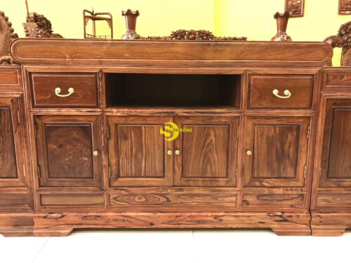 Tủ tivi gỗ cẩm lai cao cấp TTV090