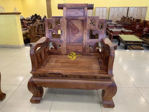 Bộ bàn ghế sơn thủy gỗ cẩm lai 10 món chân 14 - BBG1442 29 BBG1442 2 3