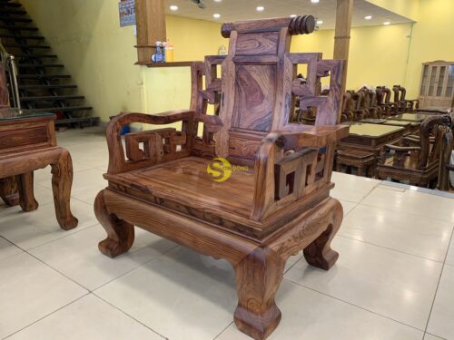 Bộ bàn ghế sơn thủy gỗ cẩm lai 10 món chân 14 - BBG1442 27 BBG1442 4 3