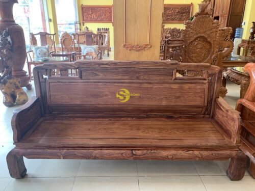 Bộ bàn ghế quốc sắc thiên hương cẩm lai 6 món chân 12 - BBG441 - Hình ảnh 5