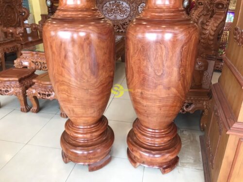 Lục bình gỗ hương cao 1,67m LB167 - Ảnh 6